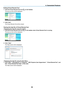 Page 6455
4. Convenient Features
Exiting	Virtual	Remote	 Tool
1 Click the Virtual Remote Tool icon  on the Taskbar.
 The pop-up menu will be displayed.
2 Click “Exit”.
 The Virtual Remote Tool will be closed.
Viewing	the	help	file	of	 Virtual	Remote	Tool
•	Displaying	the	help	file	using	the	taskbar
1 Click the Virtual Remote Tool icon  on the taskbar when Virtual Remote Tool is running.
 The pop-up menu will be displayed.
2. Click “Help”.
  The Help screen will be displayed.
•	Displaying	the	help	file	using	the...