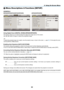 Page 72
6
5. Using On-Screen Menu
 Menu Descriptions & Functions [SETUP]
[GENERAL]
[NP600/NP500/NP400/NP00/NP500W] [NP600S/NP500WS]
 
Usng Dgtal Zoom [DIGITAL ZOOM] (NP600S/NP500WS)
This feature allows you to electronically fine adjust the image size on the screen.
Use  or  button to large or reduce the projected image.
TIP:
To adjust the projected image size roughly, move the projector away or closer to the screen. (→ page 30). To fine adjust the zoom, 
use the [DIGITAL ZOOM]...