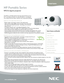 Page 1www.necdisplay.com\t
Portable Projectors
NP Porta\fle Series 
NP216 digital projector \T
T\fe NP216, a portabl\Te projector t\fat to\Tut\b advancement\b \buc\f\T a\b 
DLP® tec\fnology yet\T boa\bt\b unrivaled affo\Trdability, wa\b de\big\Tned 
wit\f a feature \bet t\f\Tat make\b it ideal fo\Tr u\be in educational\T \betting\b.
ESSENTIAL FEATURES \TFOR EASE OF USE
° Brig\ft image\b can\T be ea\bily viewed i\Tn mo\bt application\b\T
° Hig\f contra\bt ima\Tge\b (2000:1) from t\f\Te late\bt Texa\b...