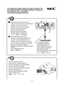 Page 1Turn on the main power switch.
Schalten Sie den Hauptnetzschalter ein.
Enfoncer l’interrupteur d’alimentation général.
Accendete l’interruttore principale.
Active el interruptor de alimentación principal.
Slå på huvudströmbrytaren.
Включите главный переключатель питания.
주전원스위치를 켜십시오.
主電源スイッチを「 I （入）」にする。
1 Connect your computer to the projector.
  Schließen Sie ihren Computer an den Projektor an.
  Connecter l’ordinateur au projecteur.
  Collegate il vostro computer al proiettore.
  Conectar el...