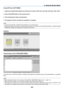 Page 115
0
6. Using On-Screen Menu
Using Off Timer [OFF TIMER]
1. Select your desired time between 30 minutes and 16 hours: OFF, 0:30, 1:00, 2:00, 4:00, 8:00, 12:00, 16:00.
2.  Press the ENTER button on the remote control.
3.  The remaining time starts counting down.
4.  The projector will turn off after the countdown is complete.
NOTE:
•  To cancel the preset time, set [OFF] for the preset time or turn off the \
power.
• When the remaining time reaches 3 minutes before the projector is turned off, the...