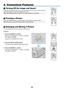 Page 49
35
FREEZEPIP
LASER
3D REFORM
AUTO ADJ.ASPECT
HELPPICTUREPIC-MUTE
LAMP MODE
R-CLICKL-CLICKMOUSE
VOLUMEMAGNIFYPAGEUPDOWN
NTEREXIT
PIC-MUTE
LASER
3D REFORM
AUTO ADJ.ASPECT
HELPPICTURE
LAMP MODE
R-CLICKL-CLICKMOUSEFREEZEPIP
VOLUMEMAGNIFYPAGEUPDOWN
NTEREXIT4. Convenient Features
 Turning Off the Image and Sound
Press  the  PIC-MUTE  button  to  turn  off  the  image  and  sound  for  a  short  period  of 
time. Press again to restore the image and sound.
NOTE: Even though the image is turned off, the menu...