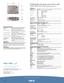 Page 2NEC 080618
For more information, call 1.800.NEC.INFO 
or visit www.necvisualsystems.com
NEC is a registered trademark of NEC Corporation.
All other trademarks arethe property of their respective owners.
All specifications subject to change without notice.
NEC Corporation of America
Visual Systems Division
1250 Arlington Heights Rd., Suite 400
Itasca, IL 601431248
OPTICALDisplay Technology 0.55 DMDResolution Native: XGA 1024 x 768:      Maximum: UXGA 1600x1200
Light Output (lumens) NP40 2200 normal, 2000...