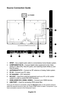 Page 18English-17English-16
Source Connection Guide
❶❷ ❸❹
❺ ❻ ❼ ❽
AC POWER
1� SPDIF - Use a digital audio cable to connectstereo home theater system�
2� COMPONENT/AV IN – Connect digital video equipment to the Video Green (Y), Blue (Pb), Red (Pr) jacks, and matching Audio White (L) and Red (R) jacks�
3� ANTENNA/DTV/TV – Connect an RF antenna or Analog Cable system�
4� PC IN – Connect your PC video�
5� PC IN/AUDIO – CPC IN/AUDIO
6� RS-232C – Input from external equipment such as a PC or AV control system in...