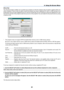 Page 9181
6. Using On-Screen Menu
[Security]
The Security function enables you to protect your projector so that the projector will not project a signal unless you
enter a keyword. There is also an option to lock the projector by using a registered PC card* or USB memory* as a
protect key. Once you have registered your PC card as a protect key, you are required to insert the registered PC card
into the PC card slot of the projector each time you turn on the projector. You can enable the Security function by...