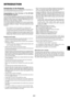 Page 9E-5
INTRODUCTION
Introduction to the ProjectorThis section introduces you to your new MT1065/MT1060/MT860 Pro-
jector and describes the features and controls.
Congratulations on Your Purchase of The MT1065/
MT1060/MT860 Projector
The MT1065/MT1060/MT860 is one of the very best projectors avail-
able today. The MT1065/MT1060/MT860 enables you to project precise
images up to 500 inches across (measured diagonally) from your PC or
Macintosh computer (desktop or notebook), VCR, DVD player, docu-
ment camera,...