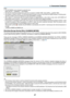 Page 3727
3. Convenient Features
NOTE:	
•	 The	[ECO	MODE]	can	be	changed	by	using	the	menu.
	 Select	[SETUP]	→	[GENERAL]	→	[ECO	MODE].
•	 The	lamp	life	remaining	and	lamp	hours	used	can	be	checked	in	[USAGE	TIME].	Select	[INFO.]	→[USAGE	TIME].
•	 The	projector	 is	always	 in	[ECO1]*	 for	90	seconds	 after	the	lamp	 is	turned	 on	and	 while	 the	POWER	 indicator	 is	blinking	 green.	
The	lamp	condition	will	not	be	affected	even	when	[ECO	MODE]	is	changed.
•	 After	a	lapse	 of	1	minute	 from	when	 the	projector...