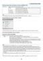 Page 11097
5. Using On-Screen Menu
Selecting Aspect Ratio and Position for Screen [SCREEN TYPE]
Screen	typeSets	the	aspect	ratio	of	the	projection	screen.
FREEThe	ratio	 of	the	 liquid	 crystal	 panel	is	selected. 	Select	 this	when	 projecting	
multi-screen	and	17:9	screen	(2K).
4:3	screen For	a	screen	with	a	4:3	aspect	ratio
16:9	screen For	a	screen	with	a	16:9	aspect	ratio
16:10	screen For	a	screen	with	a	16:10	aspect	ratio
NOTE:
•	
After	changing	the	screen	type,	check	the	setting	of	[ASPECT	RATIO]	in	the...