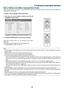 Page 2815
2. Projecting an Image (Basic Operation)
Note on Startup screen (Menu Language Select screen)
When	you	first	 turn	 on	the	 projector,	 you	will	get	 the	Startup	 menu.	This	 menu	 gives	you	the	opportunity	 to	select	 one	
of	the	29	menu	languages.
To	select	a	menu	language, 	follow	these	steps:
1. Use  the ▲,  ▼, ◀  or  ▶  button  to  select  one  of  the  29 
languages from the menu.
2.  Press the ENTER button to execute the selection.
After 	this 	has 	been 	done, 	you 	can 	proceed 	to 	the 	menu...