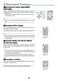 Page 4935
3. Convenient Features
❶ Blocking the lamp light (LENS 
SHUTTER)
Press	the	SHUTTER/HOME 	POSITION 	b utton 	to 	b lock 	the 	lamps 	light 	
from	hitting	the 	screen.	Press 	again 	to 	allo w 	the 	screen 	to 	become 	il-
luminated	again.
•	 Another	way 	to 	shut 	the 	lamp 	light 	off 	is 	to 	press 	the 	SHUTTER 	b utton	
on	the	remote	control.
NOTE: 
•	 Do	not	press 	and 	hold 	the 	SHUTTER/HOME 	POSITION 	button 	for 	2 	seconds 	or 	
longer.
 Doing so will cause the lens shift position to return...
