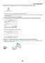 Page 219205
3	 Double-click	the	“Image 	 Express 	 Utility 	 2”	 icon 	 in 	 the 	“Ima ge 	 Express 	 Utility 	 2”	 folder.
•	 At	the	initial	start,	the	“License	 Agreement”	 window 	 is 	 displayed.	
	 Thoroughly	read	the 	ag reement 	sho wn 	on 	the 	screen, 	and 	clic k 	“I 	accept 	the 	ter ms 	in 	the 	license 	ag reement”	
and the [OK] button.
 Next, the “Authenticate” window will be displayed.
4	 Enter	the	administrator	name	and	password	of	your	Macintosh	computer,	and 	 click 	 the 	 [OK] 	 button.
 The...