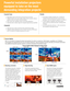 Page 2Flexible
 
• Enjoy greater installation flexibility with a complete line 
of optional bayonet style lenses (6) for quick and easy 
exchange.  Lens throw distances range from 2.5 to 68.5 ft
 
• Tilt-free installation capabilities make these projector 
ideal for almost any install environment, including portrait 
orientation
 
• Up to 60% vertical lens shift and +/- 30% horizontal lens 
shift capabilities make alignment easy 
NEC is committed to bringing the latest and greatest innovation to projectors....