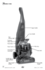 Page 4Dirty Tank
www.bissell.com 800.237.76914
Power CordHeat 
 
Indicator Light
Carry Handle
Upper Handle
Portable Spot 
Cleaning Release 
Pedal Quick Release™ 
Cord Wrap  Formula & 
Water Tank
Flex Hose
Removeable 
Nozzle
Edge Sweep® 
Brushes
Product view
Power Button  