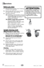 Page 8www.bissell.com 800.237.7691
Operations
8
Before you clean
1.  move furniture to another area if cleaning an entire room (optional). 
2.  Vacuum area with a dry vacuum cleaner 
thoroughly before deep cleaning.
3.  Pretreating (optional):
3a.  Pretreating is recommended to improve 
cleaning effectiveness for heavily soiled 
carpet in high traffic areas such as 
entryway and hallways. 
3b.  BISSELL Tough Stain precleaner
  spray the bissell t ough stain  
precleaner formula onto heavy traffic 
areas,...