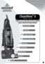 Page 11.
USER’S GUIDE
3574/73G8/3576/20Q9 SERIES
Safety Instructions3
Product View4
Assembly Instructions5-6
Operation / Special Tools6-8
Maintenance8-12
Troubleshooting12-13
Warranty16
Replacement Parts14
Consumer Services15
CleanView
®
 II
BAGLESS
Earn BISSELL Rewards! 
Register your  
product today!
See details on   
page 15   