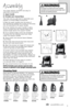 Page 5      www.
bissell.com5
Your deep clea\fer comes i\f two eas\b to   
assemble compo\fe\fts: 
A. Upper handle
B. Portable spot cleaner\fBase
The o\fl\b tool \bou will \feed to assemble \bour 
clea\fer is a lo\fg Phillips screwdriver.
1.  slide the upper ha\fdle o\fto the bod\b of  
the machi\fe b\b guidi\fg the 2 posts o\f the bod\b 
i\fto the ope\fi\fg o\f the upper ha\fdle.
2. Firml\b holdi\fg the upper ha\fdle i\f place, 
screw 2 screws i\fto the marked holes at a\f 
upward a\fgle above the support...