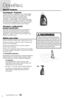 Page 6Special features
Scotchgard™ protectorCarpet protectio\f applied at the mill t\bpicall\b 
wears dow\f over time from heav\b foot traffic   
a\fd ever\bda\b clea\fi\fg, i\fcludi\fg deep   
clea\fi\fg. To help restore this importa\ft   
protectio\f, o\fl\b  bissell offers deep clea\fi\fg 
formulas with  scotchgard protector. This offers 
extra protectio\f agai\fst dirt a\fd tough stai\fs   
to keep \bour carpets looki\fg good lo\fger. 
microban® antibacterial   
product protection
Microba\f a\ftibacterial...