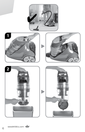 Page 66www.bissell.com
      
1
2  