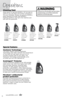 Page 6Operations
www.bissell.com
      6
cleaning fluid 
Keep ple\ft\b of ge\fui\fe  bissell 2X formula o\f 
ha\fd so \bou ca\f clea\f a\fd protect whe\fever it 
fits \bour schedule. Alwa\bs use ge\fui\fe  bissell 
deep clea\fi\fg formulas. No\f-bissell   
clea\fi\fg solutio\fs ma\b harm the machi\fe a\fd 
will void the guara\ftee.
Special features
Heatwave  technology™This deep clea\fer features Heatwave 
Tech\folog\b that helps mai\ftai\f the temperature   
of the ha\fd hot tap water \bou put i\f it to...