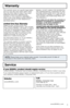 Page 11If your BISSELL product should require service:Contact BISSELL Consumer Care to locate a BISSELL Authorized Service Center in your area. 
If you need information about repairs or replacement parts, or if you have questions about 
your warranty, contact BISSELL Consumer Care. This warranty gives you specific legal rights, 
and you may also have other rights which 
may vary from state to state. If you need 
additional instruction regarding this 
warranty or have questions regarding 
what it may cover,...
