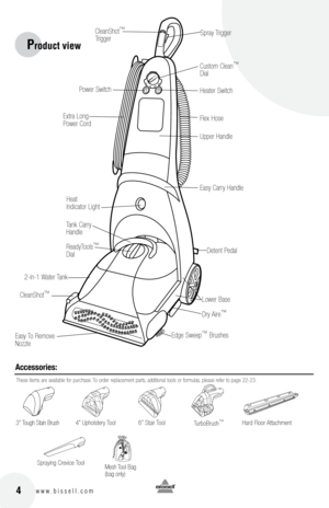 Bissell proheat 2x healthy home manual