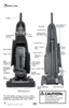 Page 4www.bissell.com 4
Product view
CAUTION:  Do not plug in your   
vacuum until you are familiar 
with all instructions and   
operating procedures.
Handle
Power Switch
Easy 
Empty™ Dirt 
Container
Headlight
Height Adjustment   
Knob
Wide Cleaning Foot
Foot   
Window
Washable   
Pre-Motor 
Filter
Carry 
Handle
Lock ‘n Seal™ Lever
HEPA Media  
Post Motor 
Filter*
Upper Tank Inner Cyclone
Power 
 
Cord
Crevice Tool
Dusting Brush/
Upholstery Tool
Twist ‘n Snap™   
Hose
Handle 
Release Pedal
Hose   
Wand
Hose...