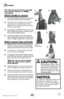 Page 51.
www.bissell.com 
Assembly 
The only tool you’ll need to assemble 
your vacuum cleaner is a Phillips 
screwdriver.
Attach handle to vacuum
1.  Locate the handle and cord wrap. Remove 
the screw packet taped to the handle.
2.  Stand the vacuum upright and from the 
rear of the unit, slide the base of the 
handle firmly into the grooves at the top 
of the vacuum body. 
3.  Ensure that the handle fits firmly to the vacuum 
body. If there are any gaps, continue to push 
firmly until the handle is secure....