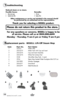 Page 10www.bissell.com
Troubleshooting
10Item 
Part No.  Part Name
  1 3252-2   Water Filter
  2  203-2275  Water Tank with Cap and Insert
  3  203-2276   Cap and Insert Assembly
  4  203-2274  White Flat Surface Pad
  5  5528   Microfiber Mop Pads - 2 pack
  6   59V4   Steam Mop Scented Water Eucalyptus Mint 32 FL oz
  7  203-7899  Window Squeegee
  8  203-2277  Grout Brush
  9   203-2279  Detail Brushes (2)
2
1 34
 
6 7 5
Replacement parts - BISSELL Lift-Off Steam Mop
Reduced steam or no steam.
Possible...