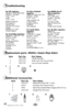 Page 10www.bissell.com10Item 
Part No.  Part Name
  1 203-7738  Handle Assembly
  2  203-7734  Water Tank with Cap and Insert
  3  203-7735  Cap and Insert Assembly
2
1 3
2
3 4
1
Additional Accessories
Item 
Part No.  Part Name
  1 203-2271  Replacement Mop Pads - 2 pack
  2  3252-1  Eucalyptus Mint Natural Aroma
  3   59V4   Steam Mop Scented Water Eucalyptus Mint 32 FL oz
  4   203-2168  Storage Hook with Screws
Replacement parts- BISSELL Steam Mop Select
for uK inquiries: Telephone: 0844.888.6644
Monday –...