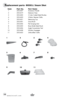 Page 10www.bissell.com10Item 
Part No.  Part Name
 1 203-2407  Accessory Nozzle
 2  203-2419  Extension Hose
 3  203-2405  3 Color Coded Detail Brushes
 4  203-2420  2-Fabric Steamer Cloths
 5  203-2421  Measuring Cup
 6  203-2401  Grout Brush
 7  203-2402  Flat Scraping Tool
 8  203-2403  Brass Bristle Detail Brush
 9  203-2406  Angle Concentrator Tool
10  203-2408  Window Squeegee
11  203-2423  2-Microfiber Cloths
Replacement parts- BISSELL Steam Shot
1 3
7
114
8
5
9 2
6
10  