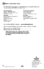 Page 12www.bissell.com12
©2012 BISSELL Homecare, Inc
Grand Rapids, Michigan
All rights reserved. Printed in China
Part Number 120-4615
Rev 9/12
Visit our website at:
www.bissell.com
For information about repairs or replacement parts, or questions about your 
warranty, please call BISSELL Consumer Care:
Or visit the BISSELL website - www.bissell.com
When contacting BISSELL, have model number of cleaner available.
Please record your Model Number: ___________________
Please record your Purchase Date:...