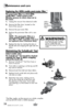 Page 10www.bissell.com 
Maintenance and care
10
 
The post-motor filter is a H13 HEPA 
media filter*, which assists in the  
filtration process to return clean air to 
the room.
1.  Unplug the vacuum from electrical outlet.
2.  Remove the filter door, located on the 
front of the vacuum.
3.  Remove the post motor filter.
4.  Replace the post-motor filter with a new 
filter.
NOTE:  The post-motor filter is a 
white pleated HEPA media filter*.  
This filter is NOT washable and must 
be replaced when it becomes...