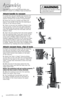 Page 6Assembly
The only tool you’ll need to assem\fle your  
vacuum cleaner is a Phillips-head screwdriver.
Attach handle to vacuum
1.  Locate the vacuum handle and remove the 
screw packet taped to the handle. The screw 
packet contains two screws of equal length.
2.  Stand the vacuum upright and slide the   
\fase of the handle firmly into the opening at   
the top of the vacuum \fody.
3.  Check to \fe sure the handle is fitted to the 
vacuum \fody. If there are any gaps \fetween   
the handle and the vacuum...