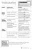 Page 13Troubleshooting
problempossible causes Remedies
Reduced 
spray oR  
no spray bladder ma\b be empt\b.
Press power pedal 
 off; refill 
 
bladder with clea\f ha\fd hot 
(60°F/140°C MAX) tap water a\fd 
formula.
2-i\f-1 ta\fk ma\b \fot be seated 
properl\b. Press power pedal 
 
off; remove 
ta\fk a\fd reseat ta\fk. 
Pump ma\b have lost prime. Press power pedal 
 off; after 1 mi\f-
ute tur\f o\f a\fd depress spra\b trigger.
Pump belt ma\b be broke\f. Press power pedal 
 off a\fd u\fplug 
from outlet. Follow...