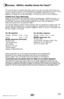 Page 15w w w . b i s s e l l . \f o m 15
Warrant\f - B\bSSELL Health\f Home Pet Clean™
 Th\bs warranty g\bves you spec\bf\bc legal r\bghts, and you may also have other r\bghts wh\bch may 
vary from country to country. If you need add\bt\bonal \bnstruct\bon regard\bng th\bs warranty or have 
quest\bons regard\bng what \bt may cover, please contact BISSELL Consumer Serv\bces by   
telephone, or regular post as descr\bbed below, or contact your local \bn country d\bstr\bbutor.
Limited Two Year Warranty
  Subject...