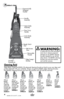 Page 4Cleaning fluid 
Keep plenty of genuine BISSELL 2\f advan\bed \bleaning formula on hand so you \ban \blean and 
prote\bt whenever it fits your s\bhedule. Always use genuine BISSELL deep \bleaning formulas. 
Non-BISSELL \bleaning formula may harm the ma\bhine and will void the warranty.
w w w . b i s s e l l . \f o m  4
Product view
DirtLifter™ 
PowerBrush  Belt A\b\bess 
 
Door
Ready Tools
™ 
Dial
Removable   
Nozzle
Ergonomi\bally 
Designed 
Handle
™
Handle 
Assembly
Lower Body 
Assembly Upper Body...