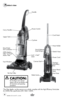 Page 4www.bissell.com 4
product view
CAUTION:  Do not plug in your vacuum 
cleaner until you are familiar with 
all instructions and operating 
procedures.
*The Filter Media, not the vacuum as a whole, complies with the High Efficiency Particulate 
Air (HEPA) filter specification (EN 1822-1:2009).
Handle
Crevice Tool Dusting/ 
Upholstery 
Tool
Hose Wand 
Base
Foot Hose
Detent Lever Power Cord
Carry Handle
Upper Tank
Easy Empty 
Dirt Container Lock ‘n Seal
™ 
Lever
HEPA Media 
Filter* & Foam 
Motor Filter Quick...