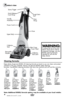 Page 4Removable 
Nozzle
www.bissell.com 4
Product view
WARNING: To reduce the risk of fire and 
electric shock due to internal 
component damage, use only 
BISSELL cleaning formulas 
intended for use with the   
deep cleaner. 
Tough Stain 
Tool
Spray Trigger
Power Cord Hose 
 
Wrap
Hose   
Collection 
Tank Latch
Cleaning formula:
Note: Additional BISSELL formula options may be available at your local \
retailer.
Keep plenty of genuine BISSELL 2X cleaning formula on hand so you can clean and protect 
whenever...