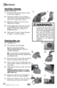 Page 10www.bissell.com 
Operations
10
Hard floor cleaning
(Select models only)
1. Remove the collection tank (refer to steps 
2a and 2b on page 8).
2.  Attach the hard floor tool by hooking it 
into the front of the removable nozzle and 
rotate until it snaps firmly in place.
3.  Replace the collection tank. Be sure to 
attach the two latches.
4.  Fill the solution tank with warm tap water 
to the WATER fill line. Fill the rest with 
BISSELL 2X Hard Floor Solutions™ to 
FORMULA fill line. 
5.  Follow steps 1-8...