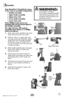 Page 5www.bissell.com 
assembly5
WARNING:   Do not plug in your cleaner   
until you have completely assembled 
it per the following instructions and 
are familiar with all instructions and 
operating procedures.
1.
2.
3.
5. 6.
Ta b
Upper Hose Rack
Notch
4.
Your CleanView® PowerBrush comes 
in five easy to assemble components:
•	 Handle	 assembly
•	 Upper	 body	assembly
•	 Upper	 hose	rack
•	 Lower	 body	assembly
•	 Lower	 hose	rack
Three Phillips head screws are 
included and can be found taped to 
the handle...