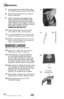 Page 12www.bissell.com 
Operations
12
7. Set the ReadyTools dial to the TOOLS setting. 
This will allow spray and suction from the hose. 
8.  Attach the cleaning tool of your choice to 
the end of the hose.
9.  Clean by pressing the spray trigger to spray  
solution onto the area to be cleaned. Slowly  
move the tool back and forth over the soiled  
surface. Release the spray trigger to suction dirty  
water. Continue to clean in the area, working in  
small sections, until dirt is removed.    
Caution:	 Do	Not...