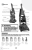 Page 4 4www.bissell.com 
Product view
ReadyTools™  
Dial
Clean Water/
Formula Tank
PowerRoller
Oxy Gen2™ 
 
PowerTool
Lower Body  
Assembly
Handle Assembly
Easy Carry   
Handle
Quick Release
™ 
 
Cord Wrap
Power Cord
Power Switch
Spray Trigger
Cleaning formula 
Keep plenty of genuine BISSELL Fiber Cleansing Formula™ on hand so you can wash and protect 
whenever it fits your schedule. Always use genuine BISSELL deep cleaning formulas.  Non-BISSELL 
cleaning solutions may harm the machine and will void the...