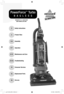 Page 1USER’S GUIDE82H5 SERIES 220-240V
3Safety Instructions
4Product View
5-6 Assembly
6-7
Operation  
8-12 Maintenance and Care
13-14 Troubleshooting
14Consumer Services
15 Replacement Parts
16Warranty
PowerForce™ 
Turbo
BAGLESS
ug110-4049_82H5_1008.indd   1
ug110-4049_82H5_1008.indd   1 10/14/08   2:39:30 PM
10/14/08   2:39:30 PM 