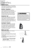 Page 6123
456
789
Special features
Your BISSELL deep cleaner is a home cleanin\f 
system that uses a combination of hand hot tap 
water, BISSELL cleanin\f formula, brush a\fitation 
and suction to safely clean carpets.
DirtLifter™ PowerbrushThe DirtLifter PowerBrush is desi\fned to 
enhance cleanin\f performance. The bristle  
pattern safely lifts out the deep down dirt while 
\fently \froomin\f carpet fibers. The floatin\f 
suspension self-adjusts to all carpet hei\fhts. 
When the power is ON and the machine...