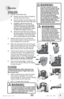 Page 5 5www.bissell.com 800.237.7691
Operation
Getting ready
1. To fill the clean/solution tank. 
A.  Remove the tank by lifting it straight up 
and then away from the unit.
B.  Unscrew the black cap at the bottom of the 
clean/solution tank and remove bottle insert.
C.  Add BISSELL Little Green formula to the  
FORMULA fill line (8 oz.) on the clean/solution 
tank. Fill the clean/solution tank with hot (NOT  
boiling) tap water to the WATER fill line. Replace 
the bottle insert and tighten the black cap.
D....