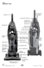Page 4www.bissell.com 800.237.76914
Product view
Handle
TurboBrush®
Power 
Switch
Clean Filter Indicator 
(Select Models Only)
Easy Empty™ 
Dirt Container
Headlight
Height Adjustment 
Knob
Foot Window
Washable   
Pre-Motor 
Filter
Scuff Resistant 
Bumper
Carrying Handle
Lock ‘n Seal® Lever
Post Motor Filter
Wide Cleaning Foot
Upper Tank
Power Cord
Quick Release™   
Cord Wraps
Crevice Tool
Dusting Brush/
Upholstery Tool
Twist ‘n Snap™ Hose
Handle 
Release Pedal
Curved   
Hose   
Wand
Hose   
Wand   
Base...