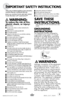 Page 3www.bissell.com 800.237.7691
IMPORTANT SAFETY INSTRUCTIONS
 3
When using an electrical appliance, basic precautions  
should be observed, including the following:  
Read all instRuctions befoRe using 
youR PRoHeat 2X® cleansHot®.   
   WARNING:  
To reduce the risk of fire, 
electric shock, or injury:
 ■  Do not immerse. 
■ Use only on dry surfaces or surfaces moistened by the  
cleaning process. 
■ Always connect to a properly grounded outlet.■ See Grounding Instructions.■ Unplug from outlet when not in...