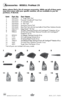 Page 22www.bissell.com 800.237.7691
Accessories - BISSELL ProHeat 2X
22
Below please find a list of common accessories. While not all of these p\
arts 
may have come with your specific machine, all are available to you for 
purchase, if desired.
Item Part No.  Part Name 1 203-6651  3” tough stain t ool
 2  203-6652  Powered turbobrush® Hand tool
 3  203-6653  4” upholstery t ool
 4  203-6654  6” stair tool
 5  203-6655  spraying crevice t ool 
 6   203-5642   bare floor t ool with trial size bottle of Hard...