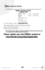 Page 21BISSELL Consumer Services
for information about repairs or replacement parts, or questions about your warranty, call:
BISSELL Consumer Services 1-800-237-7691
 
monday -  friday    8 a.m. — 10 p.m. EST
Saturday    9 a.m. — 8 p.m. EST
or write:
BISSELL HOMECARE, INC
PO Box 3606
Grand Rapids  MI 49501
ATTN: Consumer Services
 
Or visit the BISSELL website -  www.bissell.com
When contacting BISSELL, have model number of unit available.
Please record your model number: ___________________
Please record your...