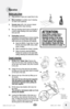 Page 9 9www.bissell.com 800.237.7691
Operation
Before you clean
1.   Plan activities to give your carpet time to dry.
2.  Move furniture to another area if cleaning 
an entire room (optional).
3.  Vacuum area with a dry vacuum cleaner  
thoroughly before deep cleaning.
4.  Plan your cleaning route to leave an exit path. It 
is best to begin cleaning in the corner farthest 
from your exit.  
5.  Pretreating (optional) 
Pretreating is recommended to improve cleaning 
effectiveness for heavily soiled carpet in...